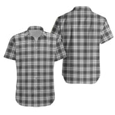 Douglas Grey Modern Tartan Hawaiian Shirt